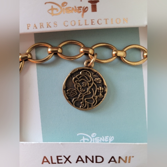 Disney Beauty and the Beast Belle Chain Link Bracelet by Alex and Ani - Picture 7 of 8